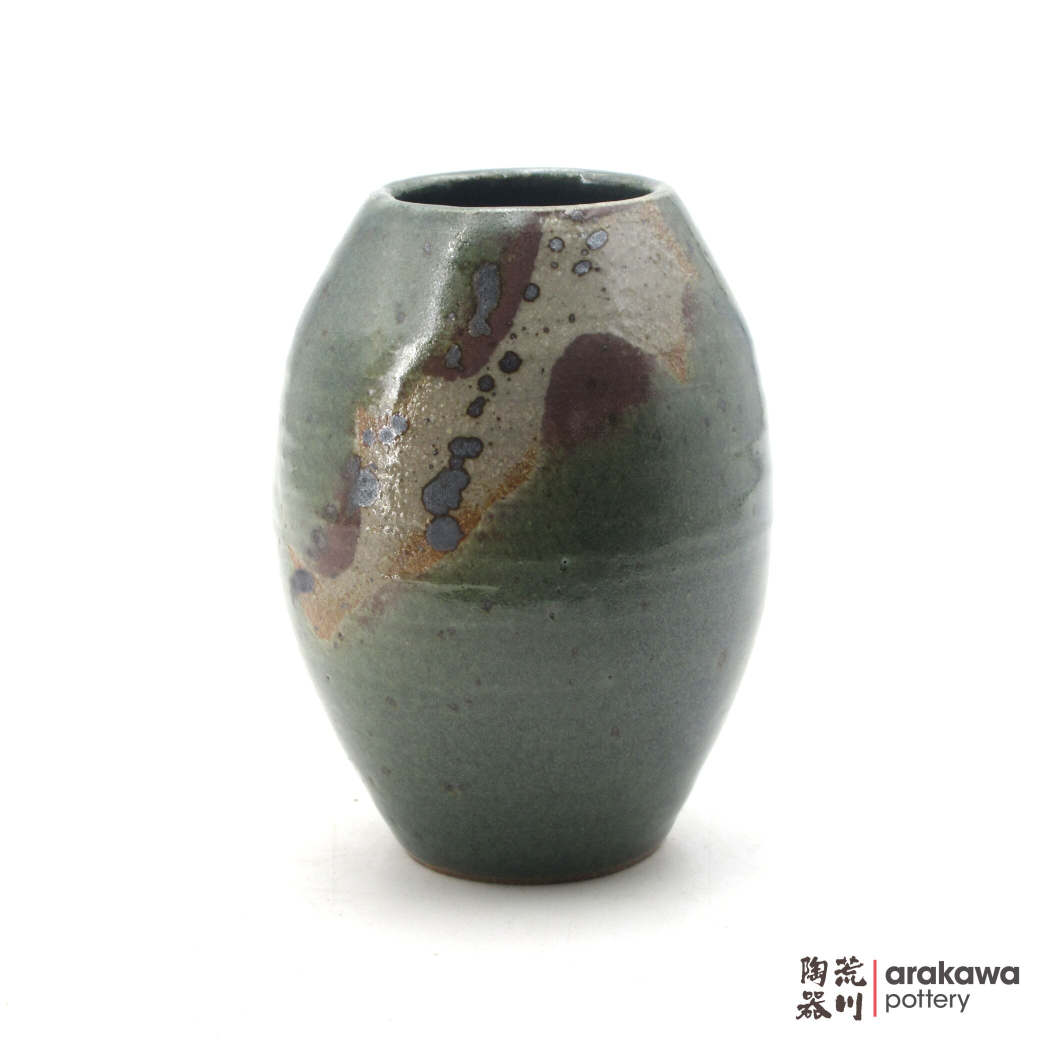 Handmade Ikebana Container Small Vase 6” 0818-050 made by Thomas Arakawa and Kathy Lee-Arakawa at Arakawa Pottery