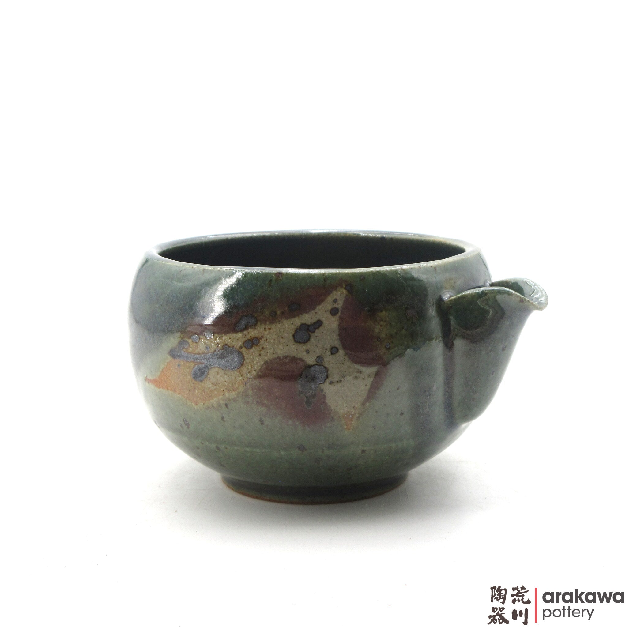 Handmade Dinnerware Katakuchi Matcha Tea Bowl – Round 0818-102 made by Thomas Arakawa and Kathy Lee-Arakawa at Arakawa Pottery