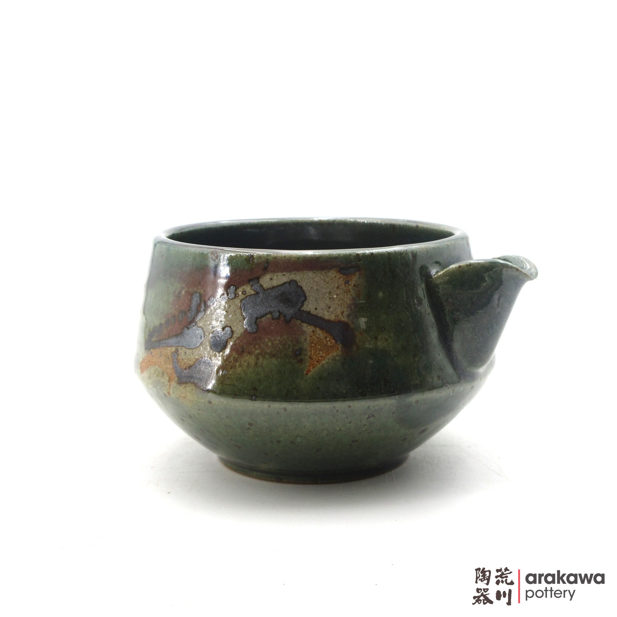 Handmade Dinnerware Katakuchi Matcha Tea Bowl – Fuji 0818-105 made by Thomas Arakawa and Kathy Lee-Arakawa at Arakawa Pottery