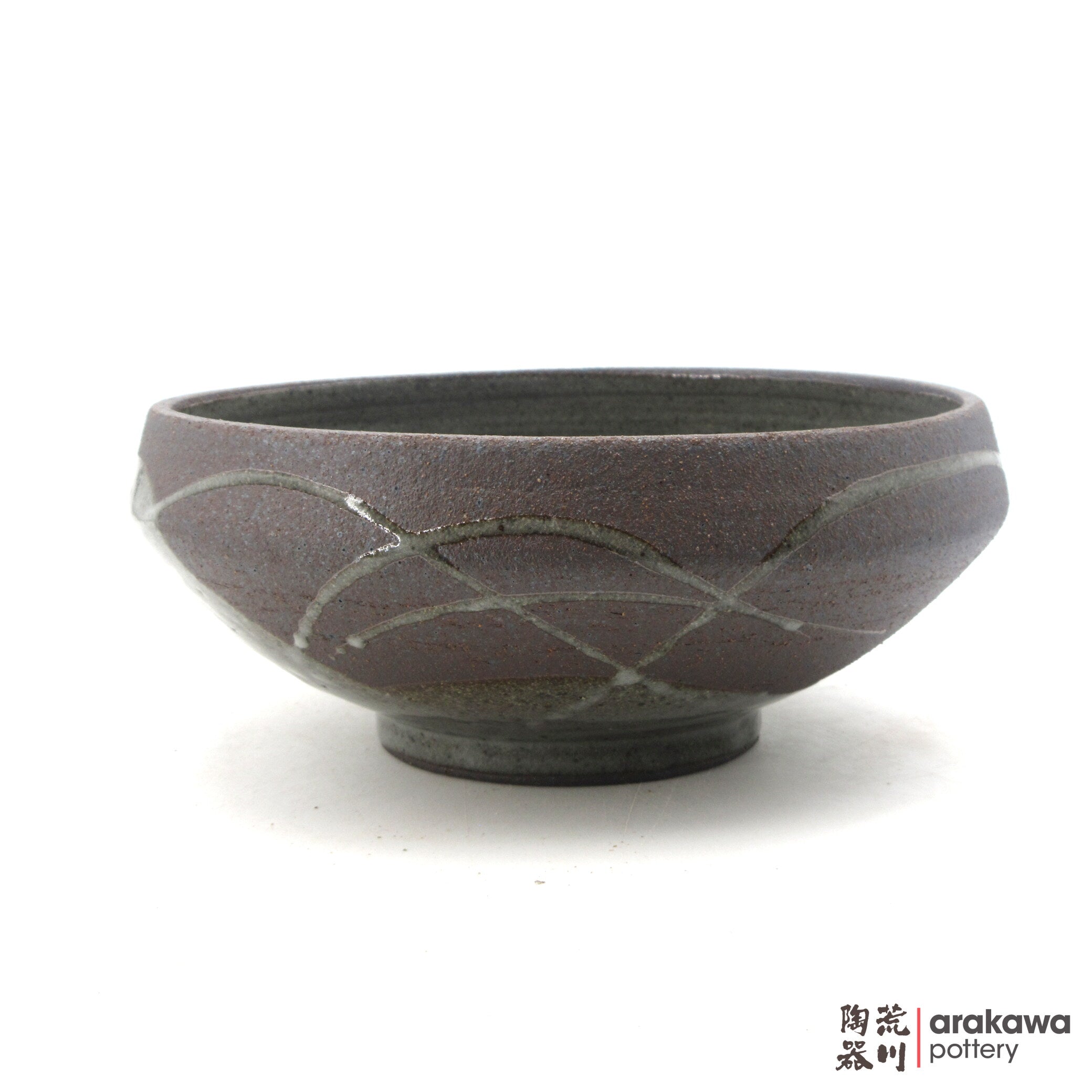 Handmade Dinnerware Diamond Bowl (M) (Limited Production) 0818-146 made by Thomas Arakawa and Kathy Lee-Arakawa at Arakawa Pottery