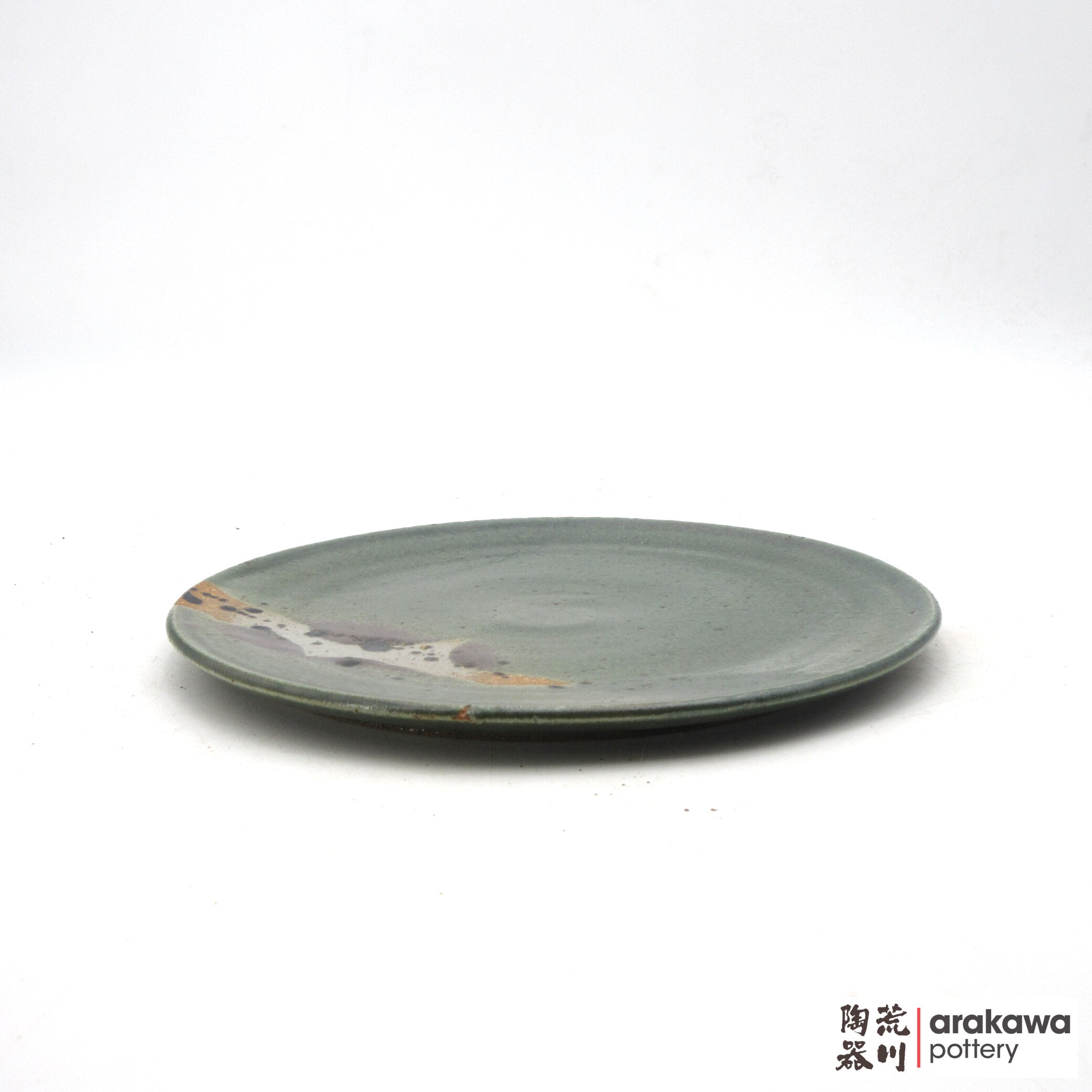 Handmade Dinnerware 8” Plate 0818-162 made by Thomas Arakawa and Kathy Lee-Arakawa at Arakawa Pottery
