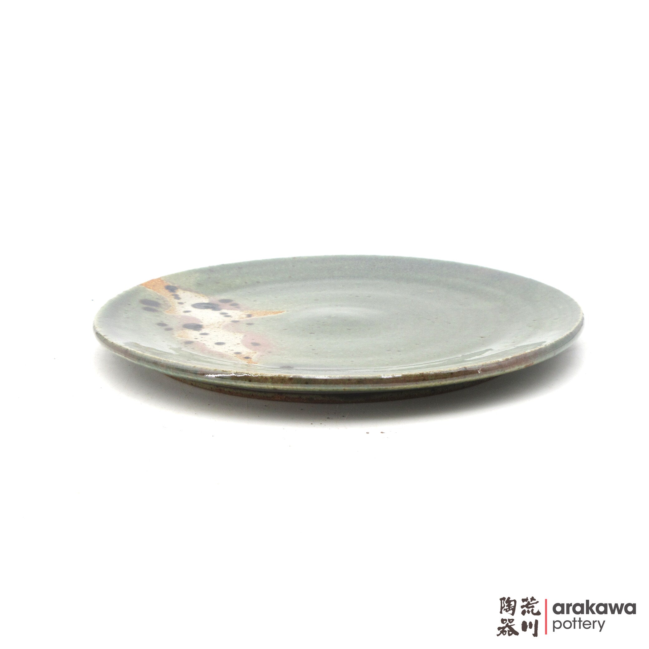 Handmade Dinnerware 8” Plate 0818-163 made by Thomas Arakawa and Kathy Lee-Arakawa at Arakawa Pottery