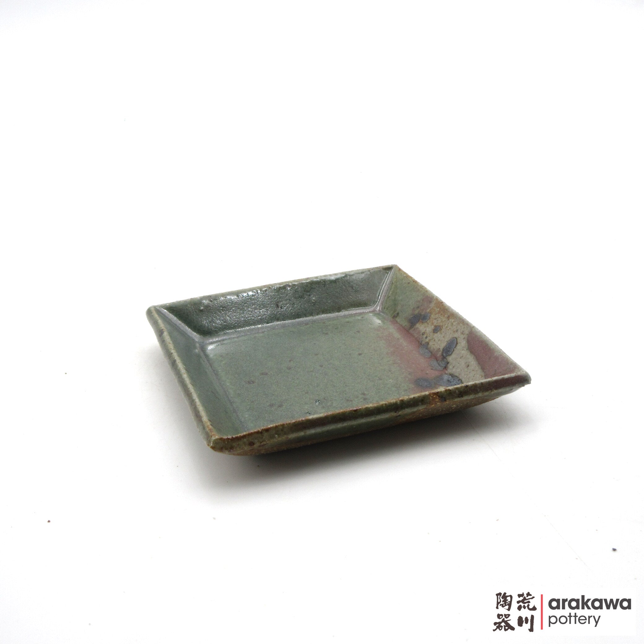 Handmade Dinnerware Soy Sauce Dish 0818-190 made by Thomas Arakawa and Kathy Lee-Arakawa at Arakawa Pottery