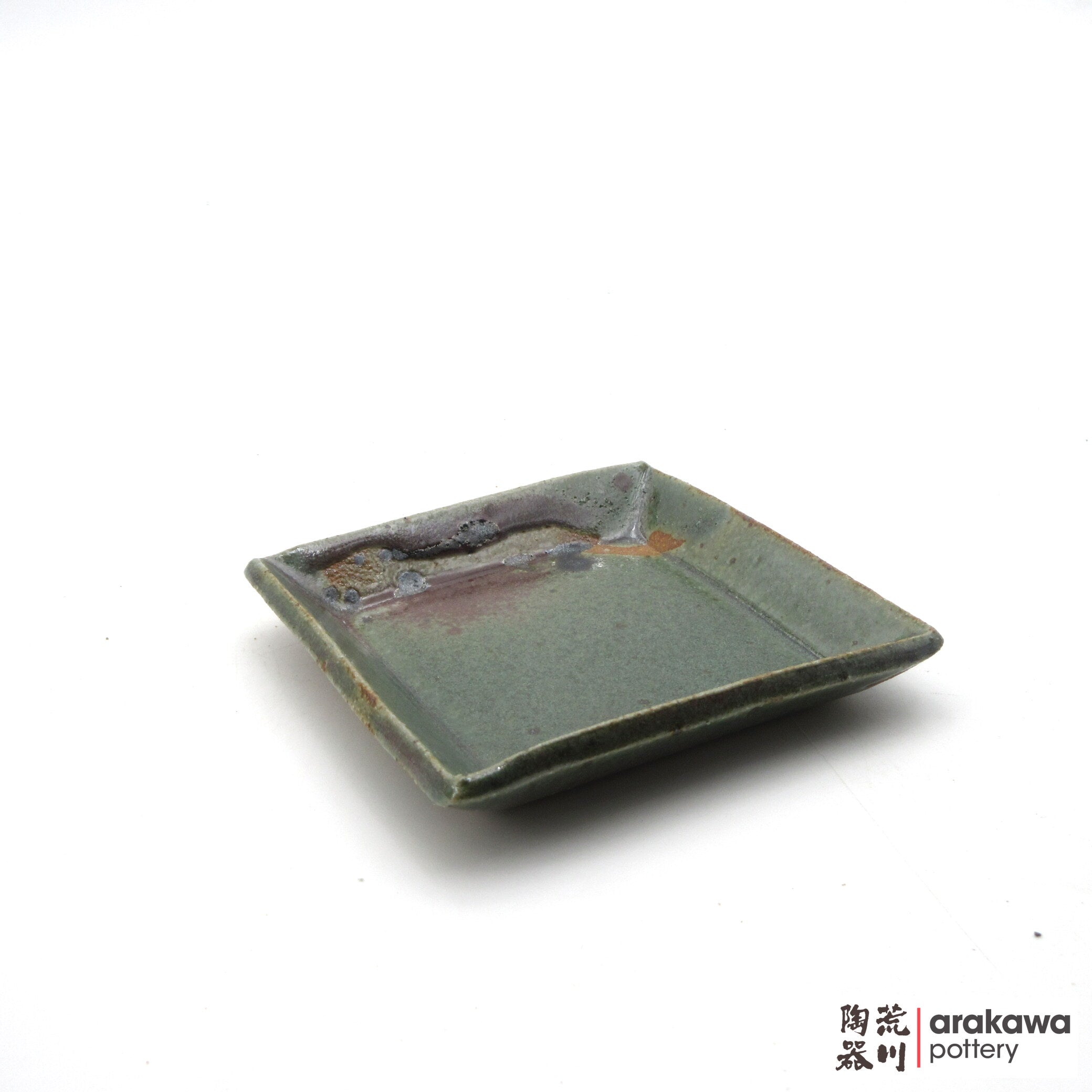Handmade Dinnerware Soy Sauce Dish 0818-191 made by Thomas Arakawa and Kathy Lee-Arakawa at Arakawa Pottery