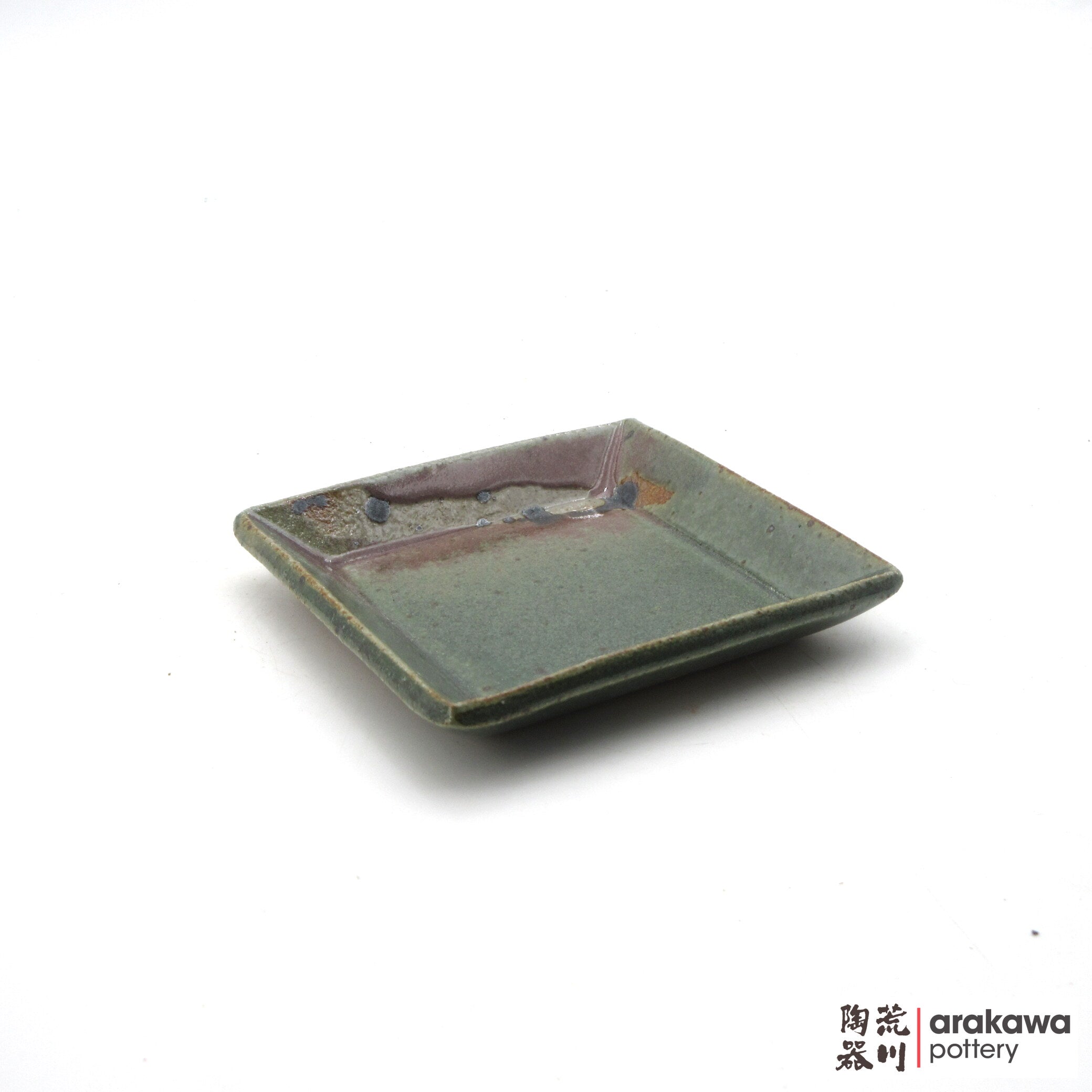 Handmade Dinnerware Soy Sauce Dish 0818-192 made by Thomas Arakawa and Kathy Lee-Arakawa at Arakawa Pottery