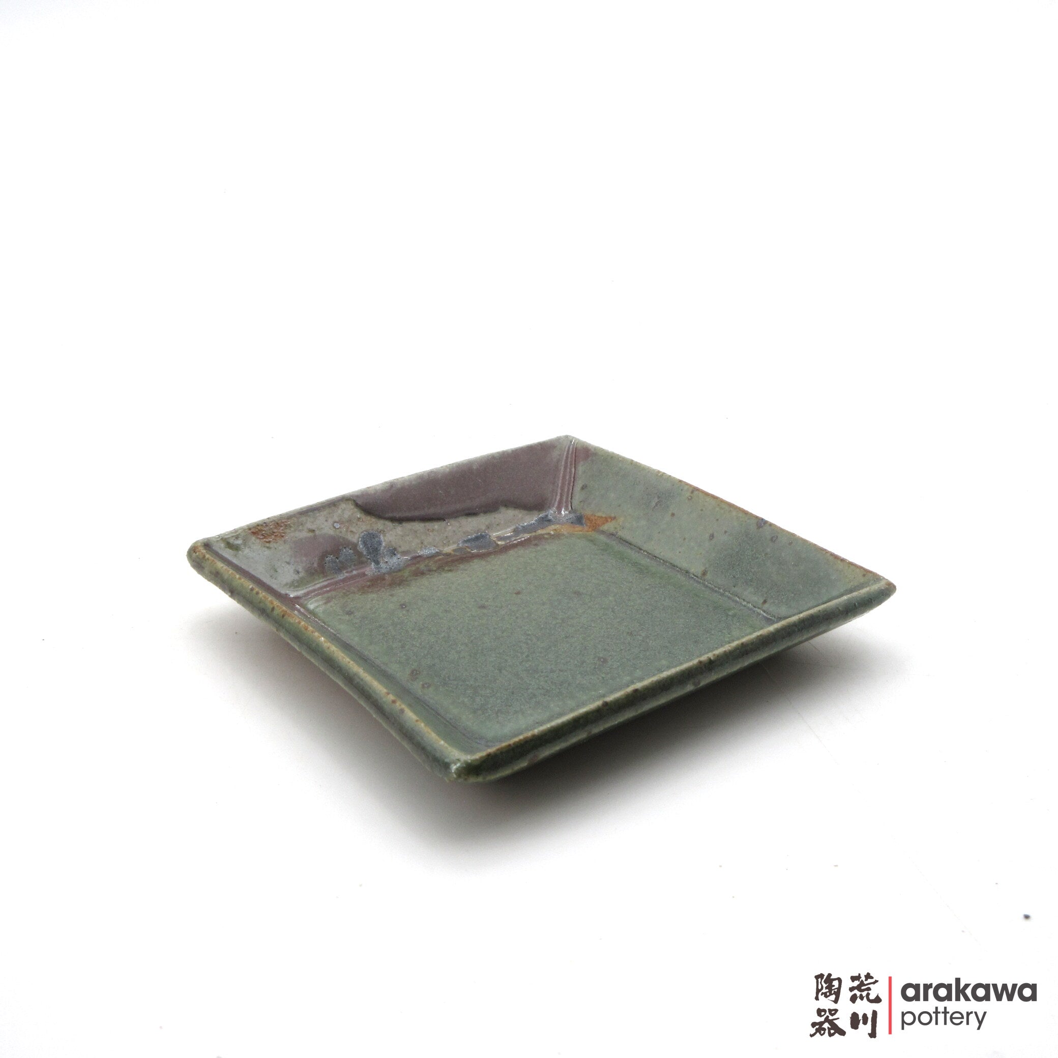 Handmade Dinnerware Soy Sauce Dish 0818-195 made by Thomas Arakawa and Kathy Lee-Arakawa at Arakawa Pottery