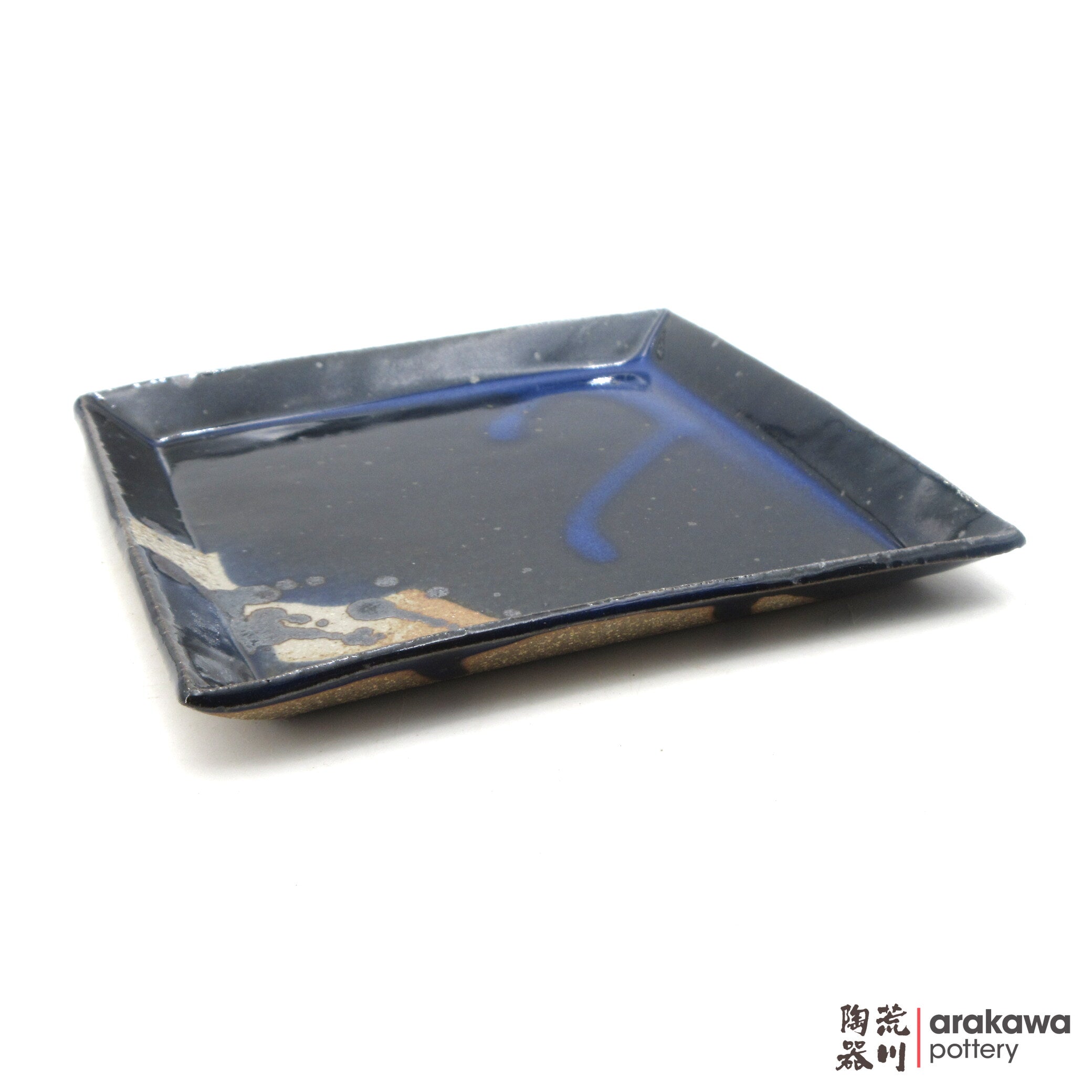Handmade Dinnerware Square Dish (L) Desert Dish 0818-204 made by Thomas Arakawa and Kathy Lee-Arakawa at Arakawa Pottery