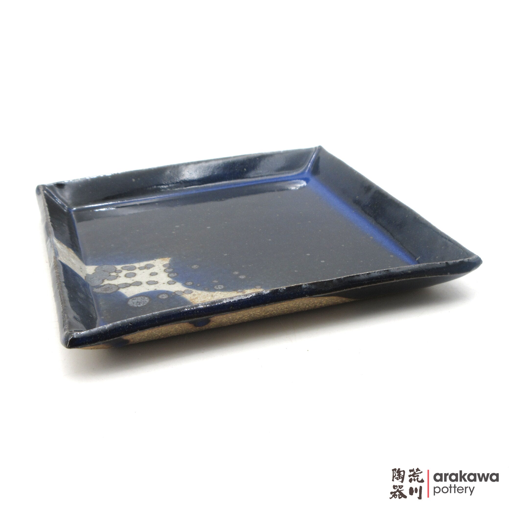 Handmade Dinnerware Square Dish (L) Desert Dish 0818-205 made by Thomas Arakawa and Kathy Lee-Arakawa at Arakawa Pottery