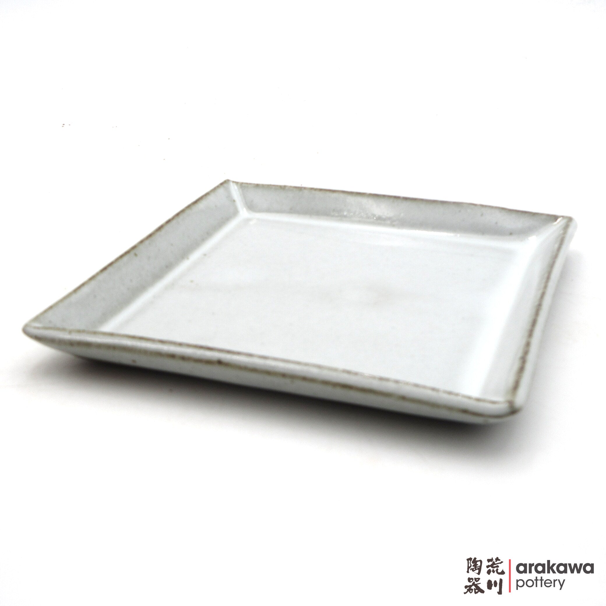 Handmade Dinnerware Square Dish (L) Desert Dish 0818-206 made by Thomas Arakawa and Kathy Lee-Arakawa at Arakawa Pottery