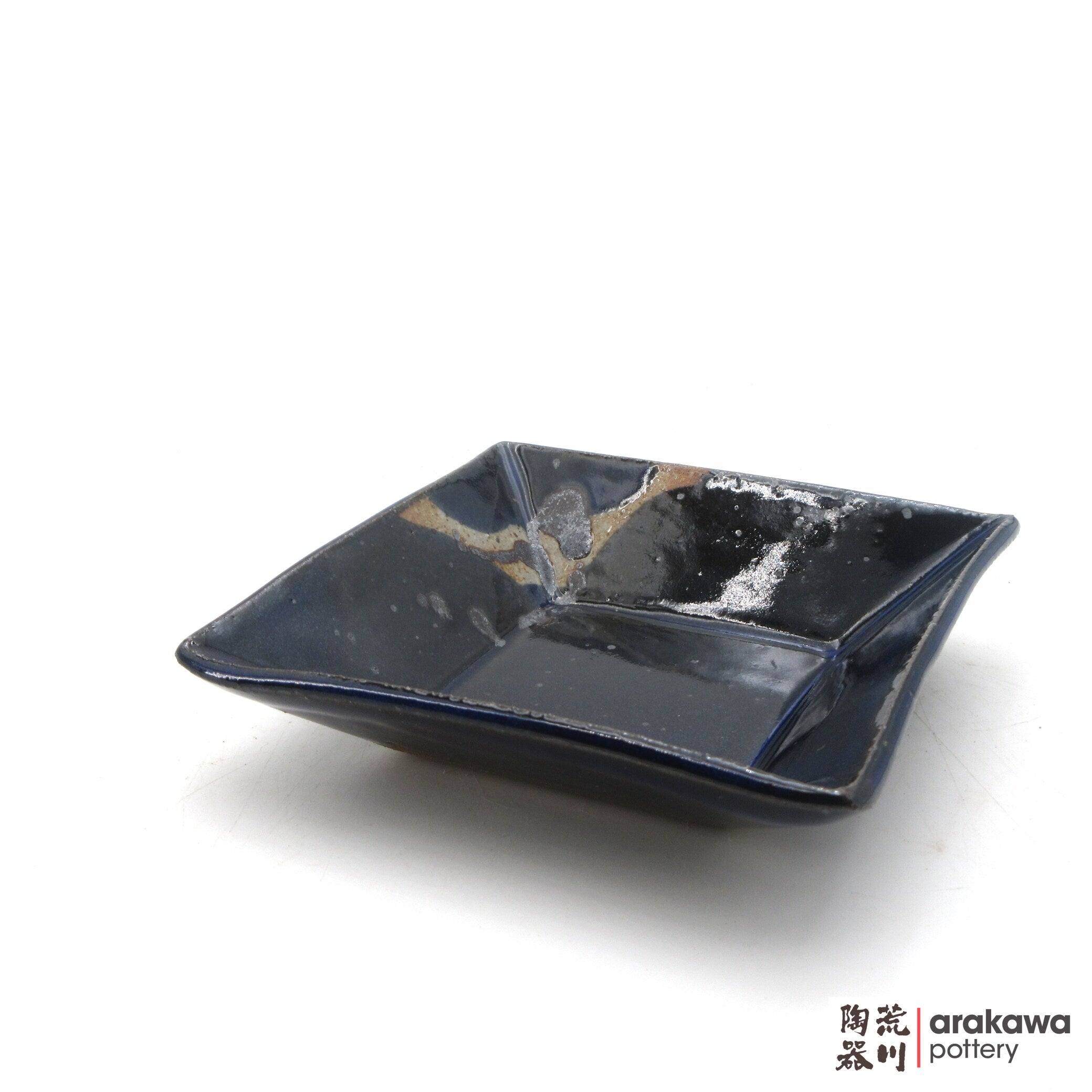Handmade Dinnerware Square Dish (M) Side Dish 0818-209 made by Thomas Arakawa and Kathy Lee-Arakawa at Arakawa Pottery