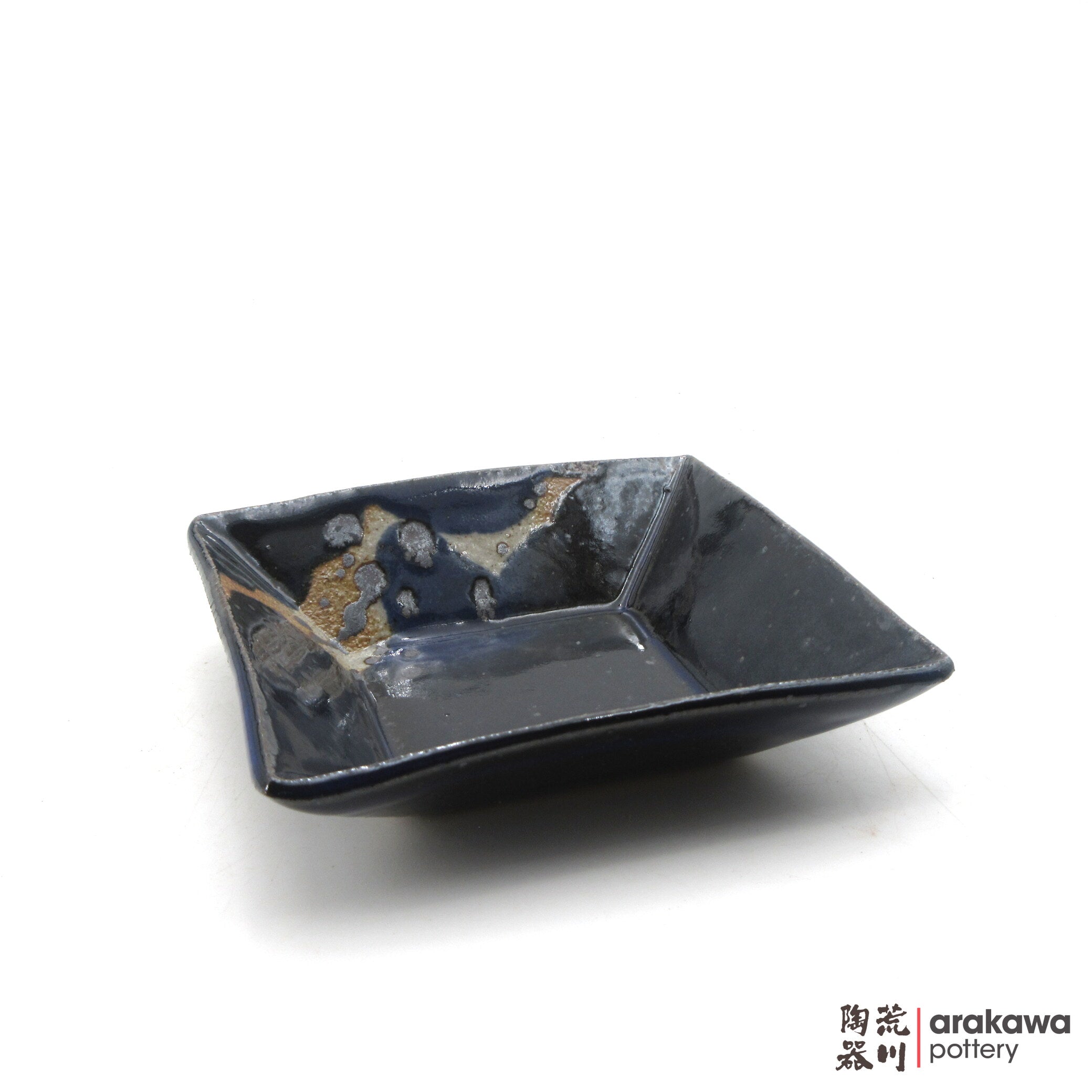 Handmade Dinnerware Square Dish (M) Side Dish 0818-211 made by Thomas Arakawa and Kathy Lee-Arakawa at Arakawa Pottery