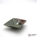 Handmade Dinnerware Square Dish (S) Soy Sauce  0818-215 made by Thomas Arakawa and Kathy Lee-Arakawa at Arakawa Pottery