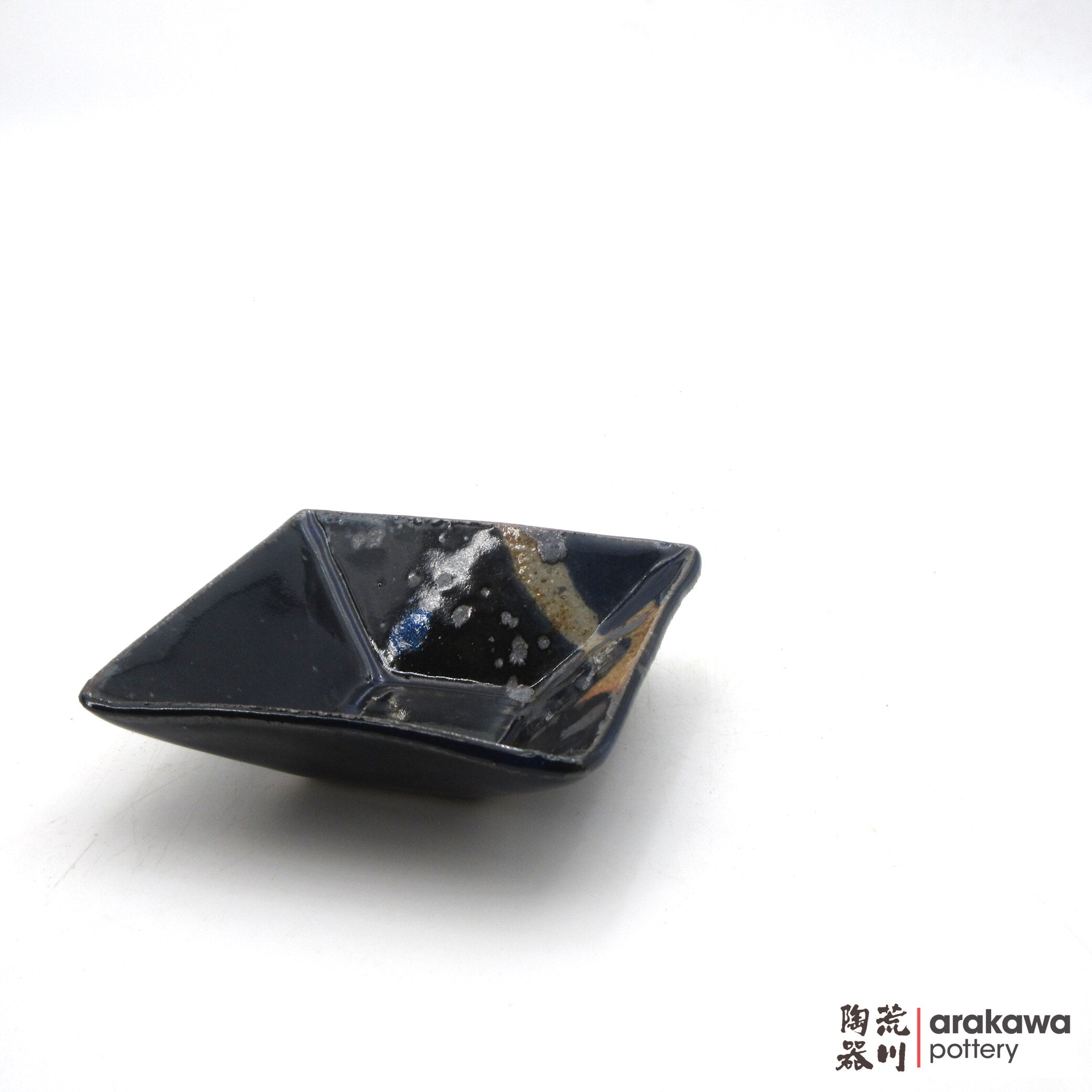 Handmade Dinnerware Square Dish (S) Soy Sauce  0818-216 made by Thomas Arakawa and Kathy Lee-Arakawa at Arakawa Pottery