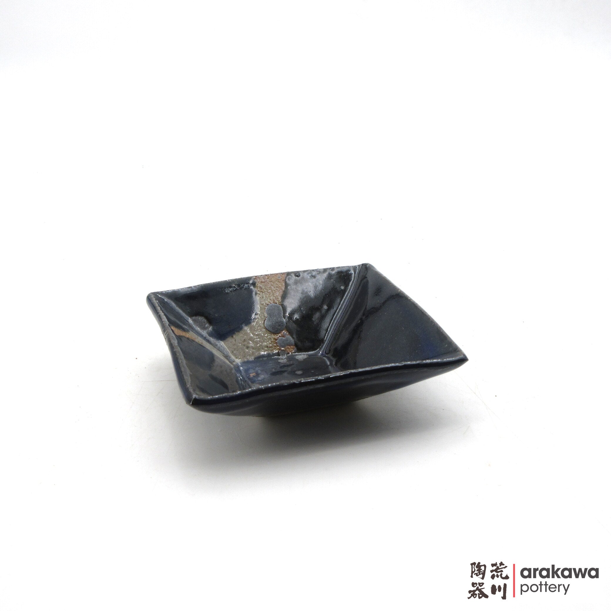 Handmade Dinnerware Square Dish (S) Soy Sauce  0818-218 made by Thomas Arakawa and Kathy Lee-Arakawa at Arakawa Pottery