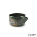 Handmade Dinnerware Katakuchi Matcha Tea Bowl – Barista Edition (XL) 0822-048 made by Thomas Arakawa and Kathy Lee-Arakawa at Arakawa Pottery