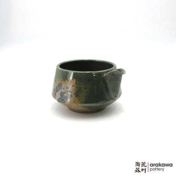 Handmade Dinnerware Katakuchi Matcha Tea Bowl – Fuji 0822-098 made by Thomas Arakawa and Kathy Lee-Arakawa at Arakawa Pottery