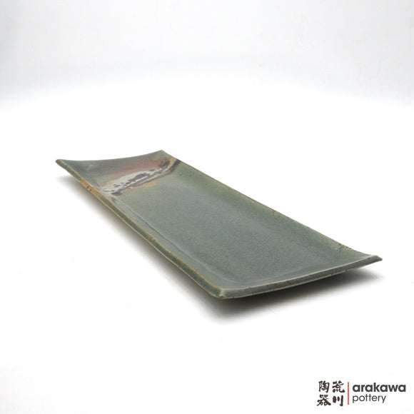 Handmade Dinnerware Slab Plate (Rectangular) 0822-138 made by Thomas Arakawa and Kathy Lee-Arakawa at Arakawa Pottery