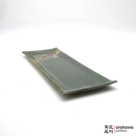 Handmade Dinnerware Slab Plate (Rectangular) 0822-139 made by Thomas Arakawa and Kathy Lee-Arakawa at Arakawa Pottery