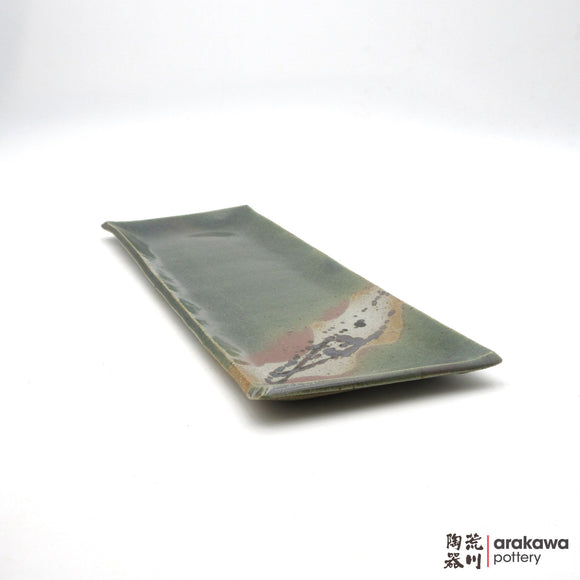 Handmade Dinnerware Slab Plate (Rectangular) 0822-140 made by Thomas Arakawa and Kathy Lee-Arakawa at Arakawa Pottery