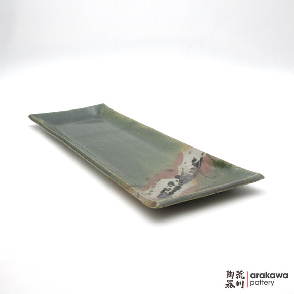 Handmade Dinnerware Slab Plate (Rectangular) 0822-142 made by Thomas Arakawa and Kathy Lee-Arakawa at Arakawa Pottery