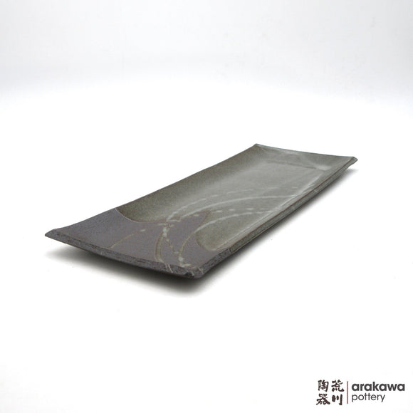 Handmade Dinnerware Slab Plate (Rectangular) 0822-144 made by Thomas Arakawa and Kathy Lee-Arakawa at Arakawa Pottery