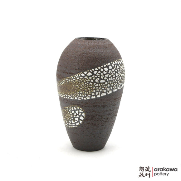 Handmade Ikebana Container Small Vase 6” 0822-156 made by Thomas Arakawa and Kathy Lee-Arakawa at Arakawa Pottery