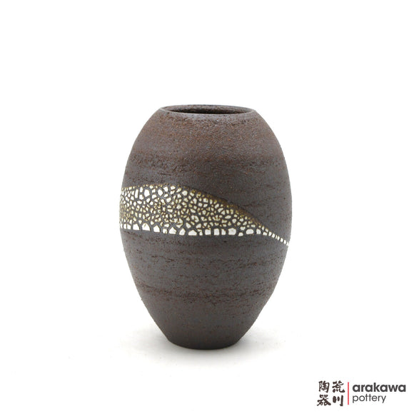 Handmade Ikebana Container Small Vase 6” 0822-158 made by Thomas Arakawa and Kathy Lee-Arakawa at Arakawa Pottery