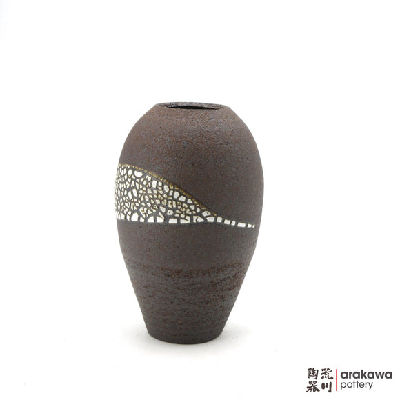 Handmade Ikebana Container Small Vase 6” 0822-162 made by Thomas Arakawa and Kathy Lee-Arakawa at Arakawa Pottery