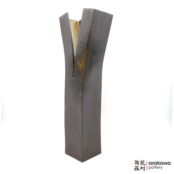 Handmade Ikebana Container Split Vase 0912-009 made by Thomas Arakawa and Kathy Lee-Arakawa at Arakawa Pottery