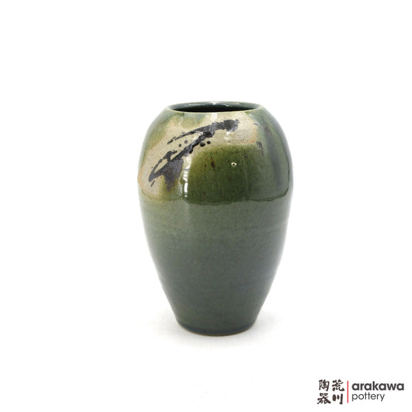 Handmade Ikebana Container Vase 7.5 0912-010 made by Thomas Arakawa and Kathy Lee-Arakawa at Arakawa Pottery
