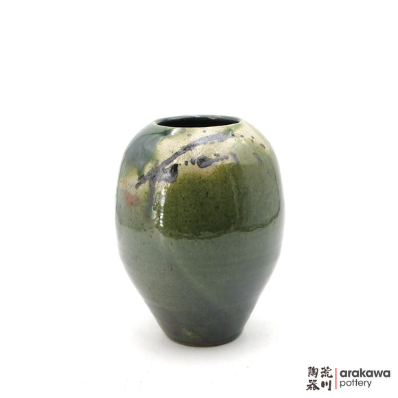 Handmade Ikebana Container Vase 7.5 0912-014 made by Thomas Arakawa and Kathy Lee-Arakawa at Arakawa Pottery