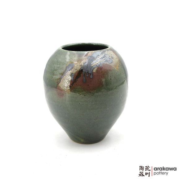 Handmade Ikebana Container Vase 7.5 0912-015 made by Thomas Arakawa and Kathy Lee-Arakawa at Arakawa Pottery