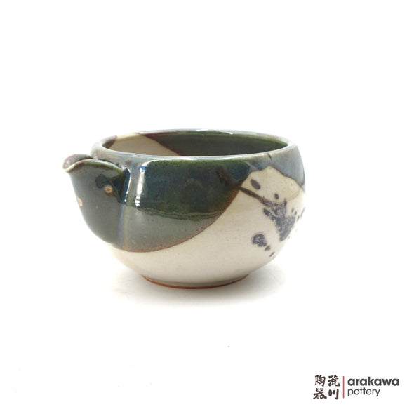 Handmade Dinnerware Katakuchi Matcha Tea Bowl ﾖ Round 0912-093 made by Thomas Arakawa and Kathy Lee-Arakawa at Arakawa Pottery