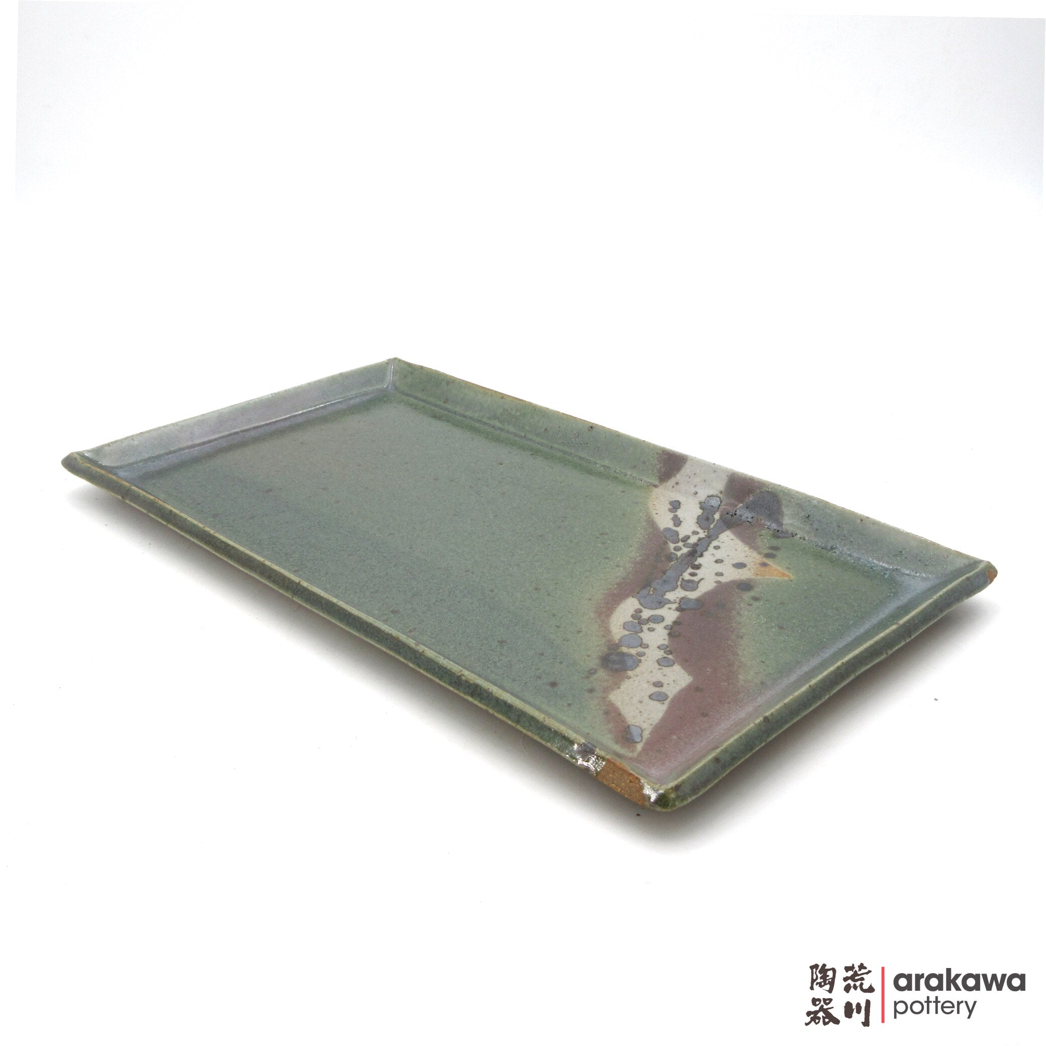 Handmade Dinnerware Sushi Plate (L) 0912-164 made by Thomas Arakawa and Kathy Lee-Arakawa at Arakawa Pottery