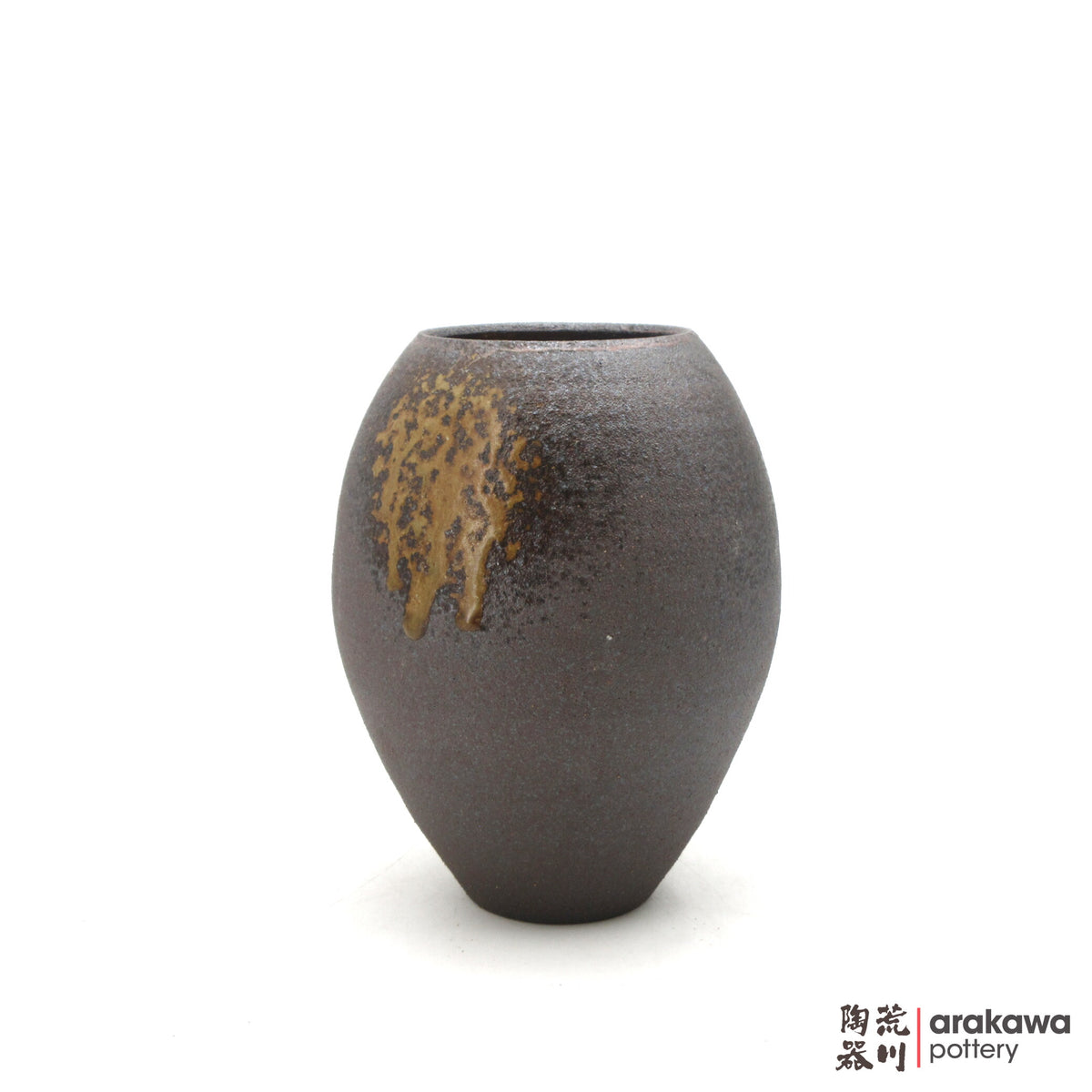 Handmade Ikebana Container Vase 7.5 0915- 026 made by Thomas Arakawa and Kathy Lee-Arakawa at Arakawa Pottery