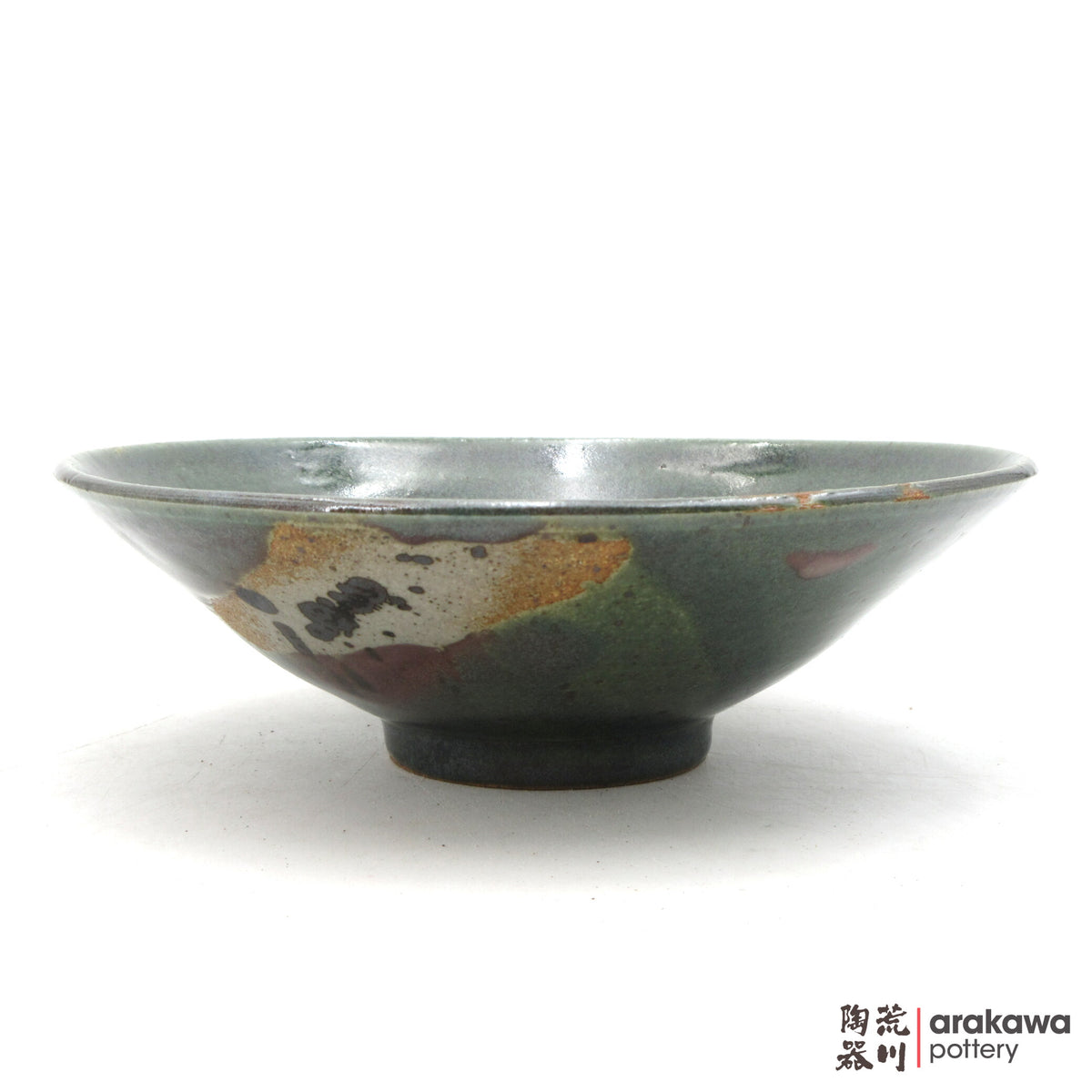 Handmade Dinnerware The Red Bowl (Limited Production) 0915- 085 made by Thomas Arakawa and Kathy Lee-Arakawa at Arakawa Pottery