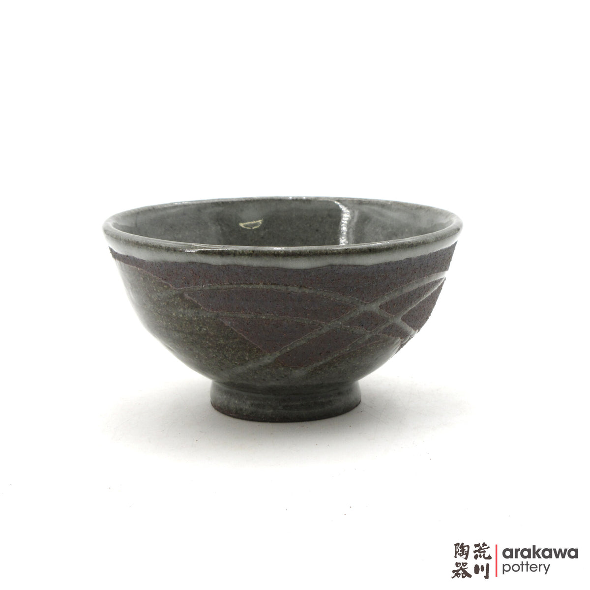 Handmade Dinnerware Rice Bowls (M) 0915- 097 made by Thomas Arakawa and Kathy Lee-Arakawa at Arakawa Pottery