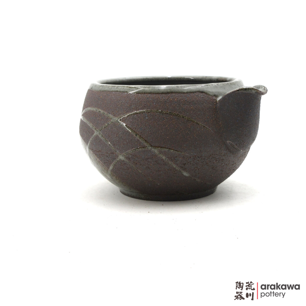 Handmade Dinnerware Katakuchi Matcha Tea Bowl – Round 0915- 102 made by Thomas Arakawa and Kathy Lee-Arakawa at Arakawa Pottery