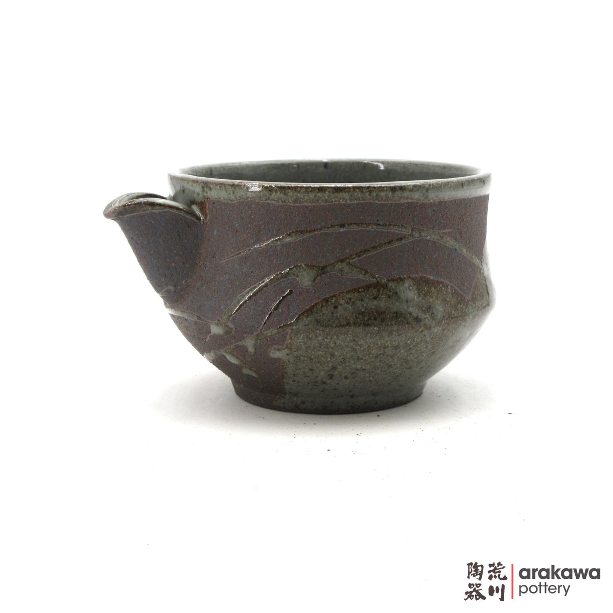 Handmade Dinnerware Katakuchi Matcha Tea Bowl – Inverted 0915- 110 made by Thomas Arakawa and Kathy Lee-Arakawa at Arakawa Pottery