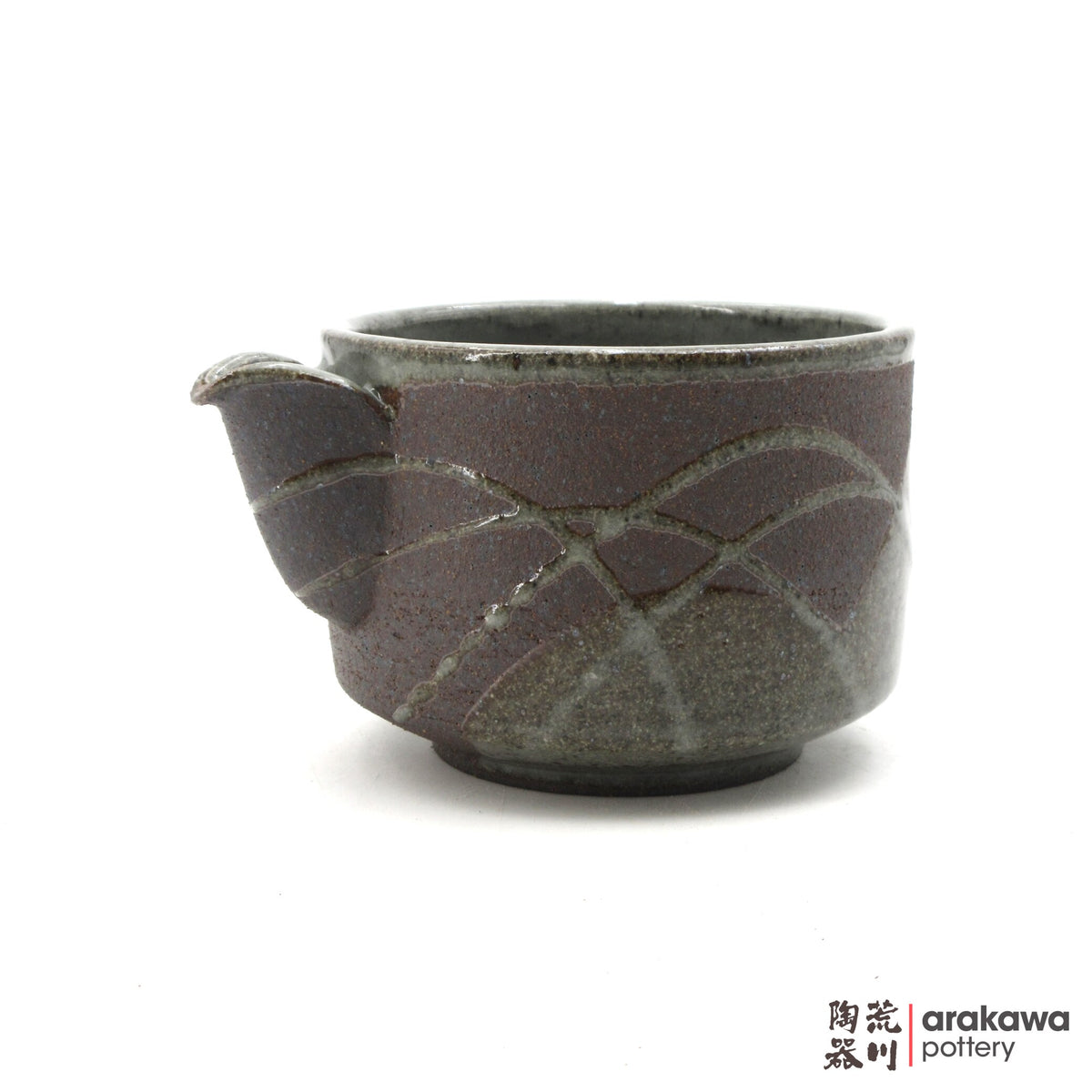Handmade Dinnerware Katakuchi Matcha Tea Bowl 0915- 116 made by Thomas Arakawa and Kathy Lee-Arakawa at Arakawa Pottery