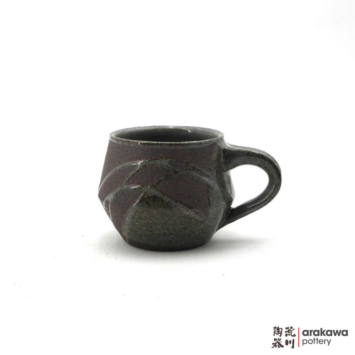 Handmade Dinnerware Fuji Mug (xS) 0915- 134 made by Thomas Arakawa and Kathy Lee-Arakawa at Arakawa Pottery