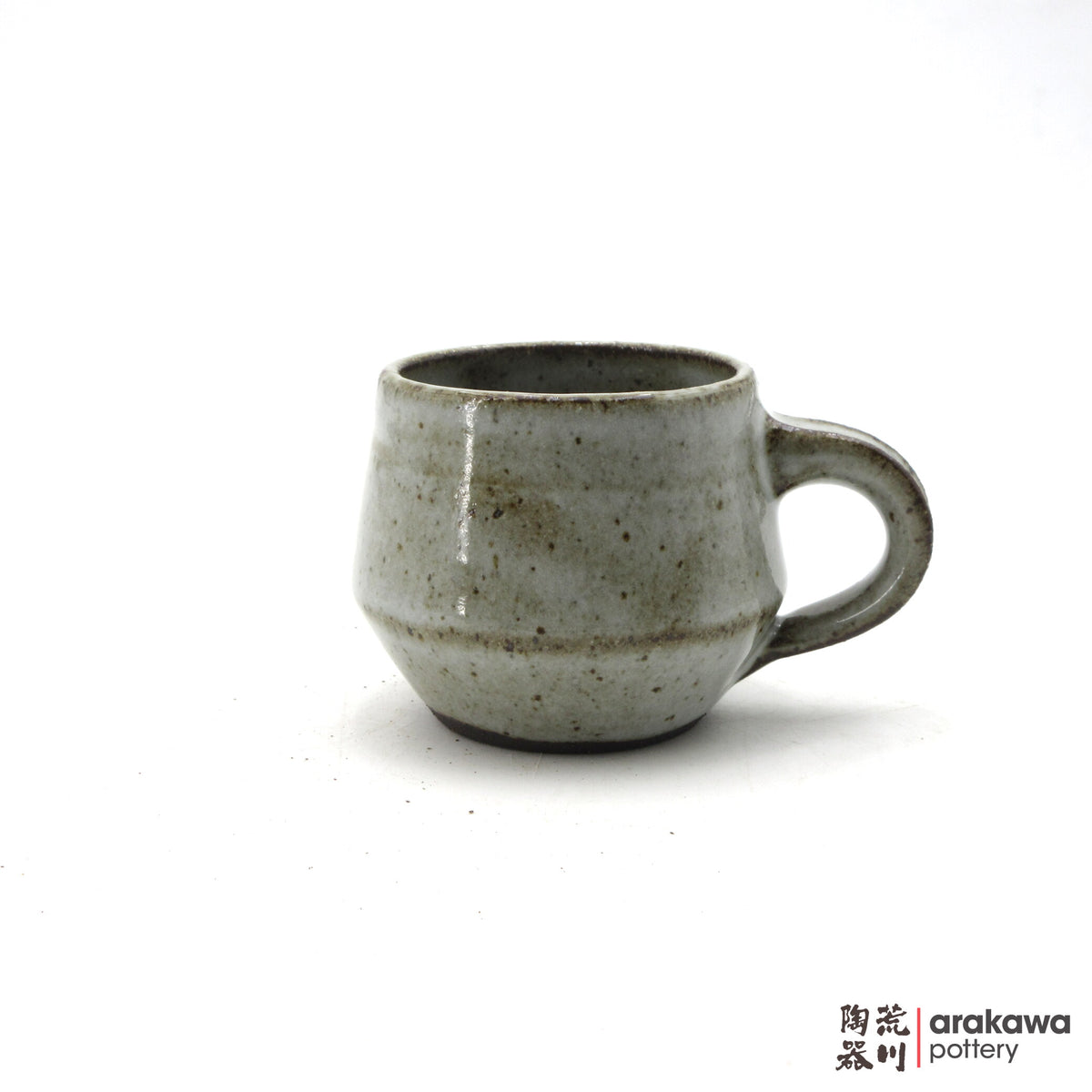 Handmade Dinnerware Fuji Mug (xS) 0915- 139 made by Thomas Arakawa and Kathy Lee-Arakawa at Arakawa Pottery