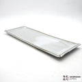 Handmade Dinnerware Slab Plate (Rectangular) 0915- 145 made by Thomas Arakawa and Kathy Lee-Arakawa at Arakawa Pottery