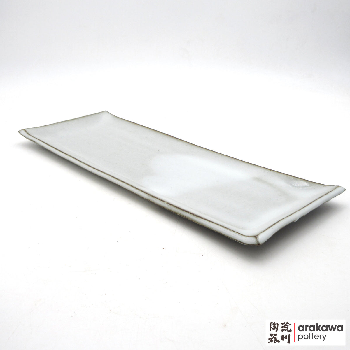 Handmade Dinnerware Slab Plate (Rectangular) 0915- 145 made by Thomas Arakawa and Kathy Lee-Arakawa at Arakawa Pottery