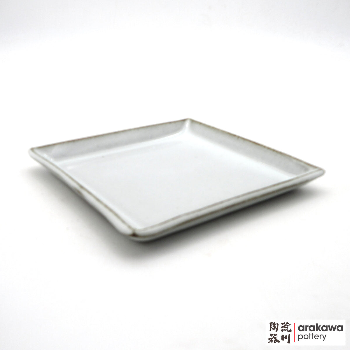 Handmade Dinnerware Square Dish (L) Desert Dish 0915- 148 made by Thomas Arakawa and Kathy Lee-Arakawa at Arakawa Pottery