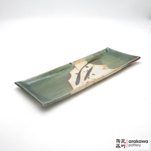 Handmade Dinnerware Slab Plate (Rectangular) 1007-092 made by Thomas Arakawa and Kathy Lee-Arakawa at Arakawa Pottery