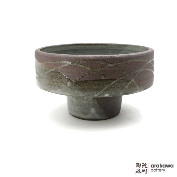 Handmade Ikebana Container Up-right Compote Jr 1021-001 made by Thomas Arakawa and Kathy Lee-Arakawa at Arakawa Pottery