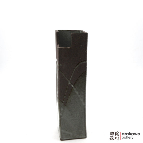 Handmade Ikebana Container Mini Cylinder (M) 1021-014 made by Thomas Arakawa and Kathy Lee-Arakawa at Arakawa Pottery