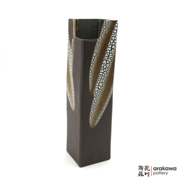 Handmade Ikebana Container Mini Cylinder (M) 1021-017 made by Thomas Arakawa and Kathy Lee-Arakawa at Arakawa Pottery