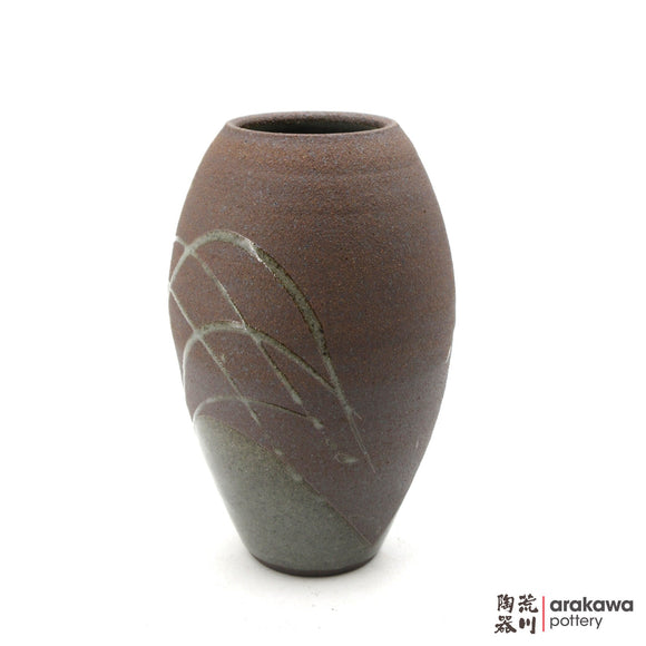 Handmade Ikebana Container Vase 7.5 1021-023 made by Thomas Arakawa and Kathy Lee-Arakawa at Arakawa Pottery